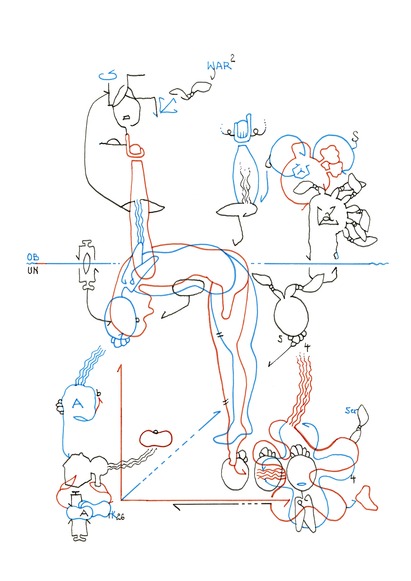 Hannes Kater  Tageszeichnung (Zeichnung/drawing) vom 27.02.2026 (1414 x 2000 Pixel)
