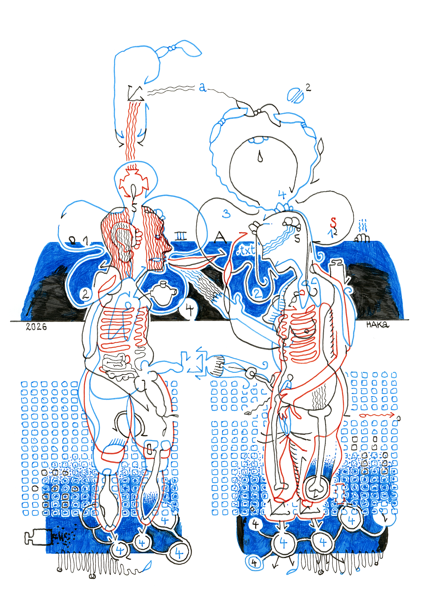 Hannes Kater  Lagezeichnung (Zeichnung/drawing) vom 15.04.2026 (1414 x 2000 Pixel)