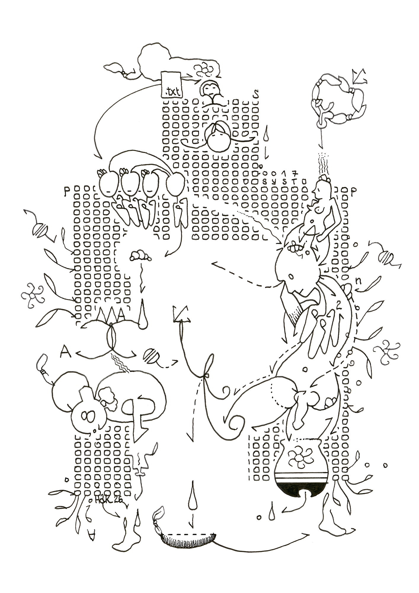 Hannes Kater  Ziehungszeichnung (Zeichnung/drawing) vom 05.05.2026 (1414 x 2000 Pixel)