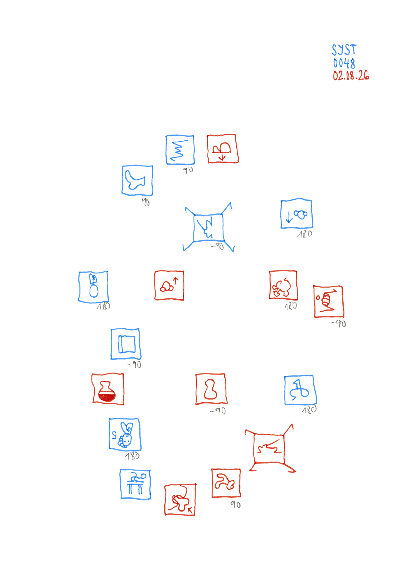Hannes Kater  Lagezeichnung (Zeichnung/drawing) vom 14.08.2026 (1414 x 2000 Pixel)