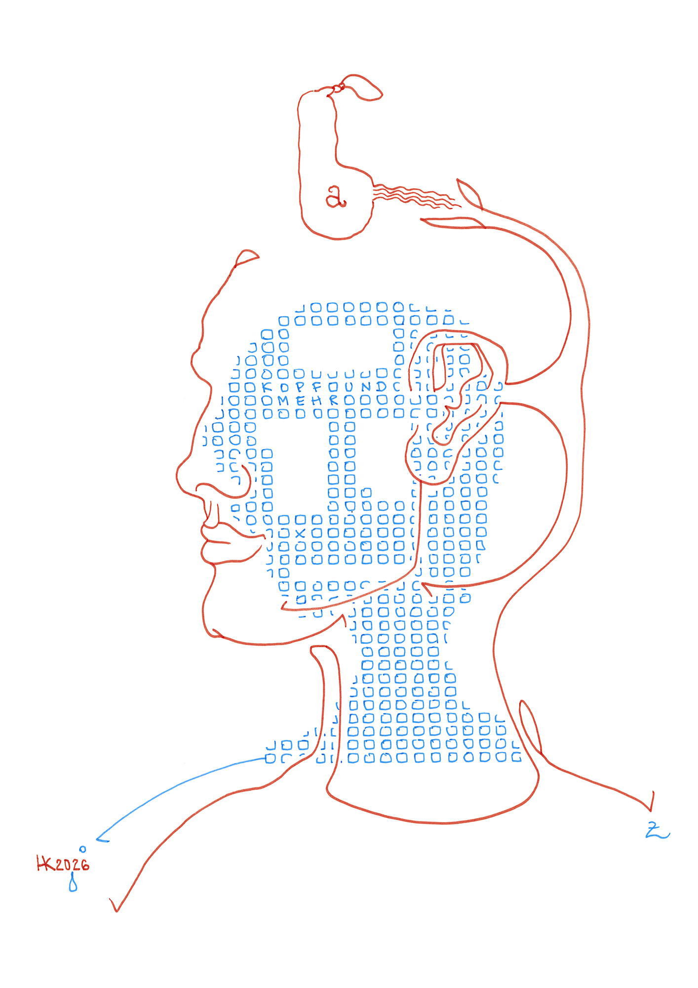 Hannes Kater  Ziehungszeichnung (Zeichnung/drawing) vom 12.09.2026 (1414 x 2000 Pixel)