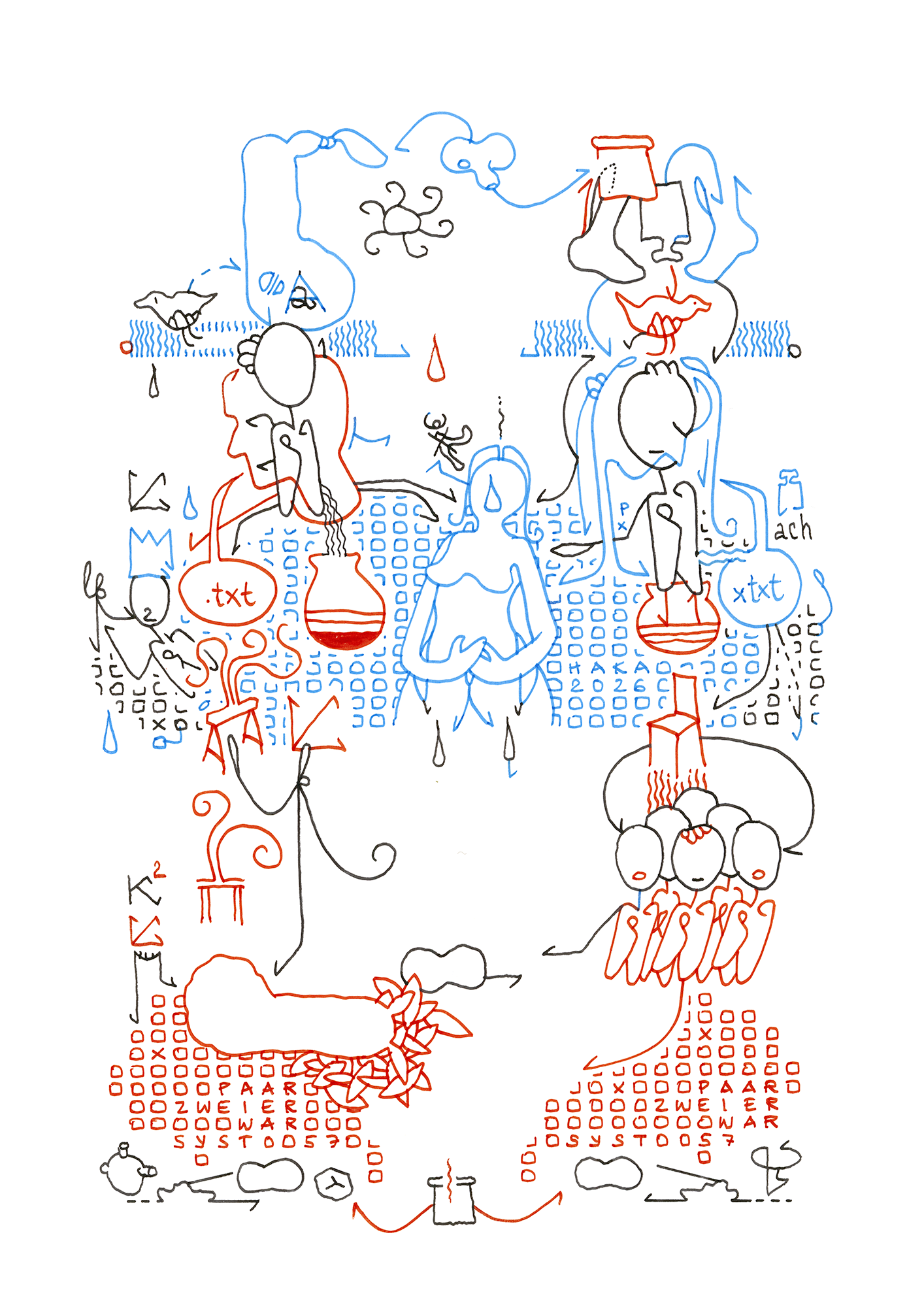 Hannes Kater  Ziehungszeichnung (Zeichnung/drawing) vom 23.08.2026 (1414 x 2000 Pixel)