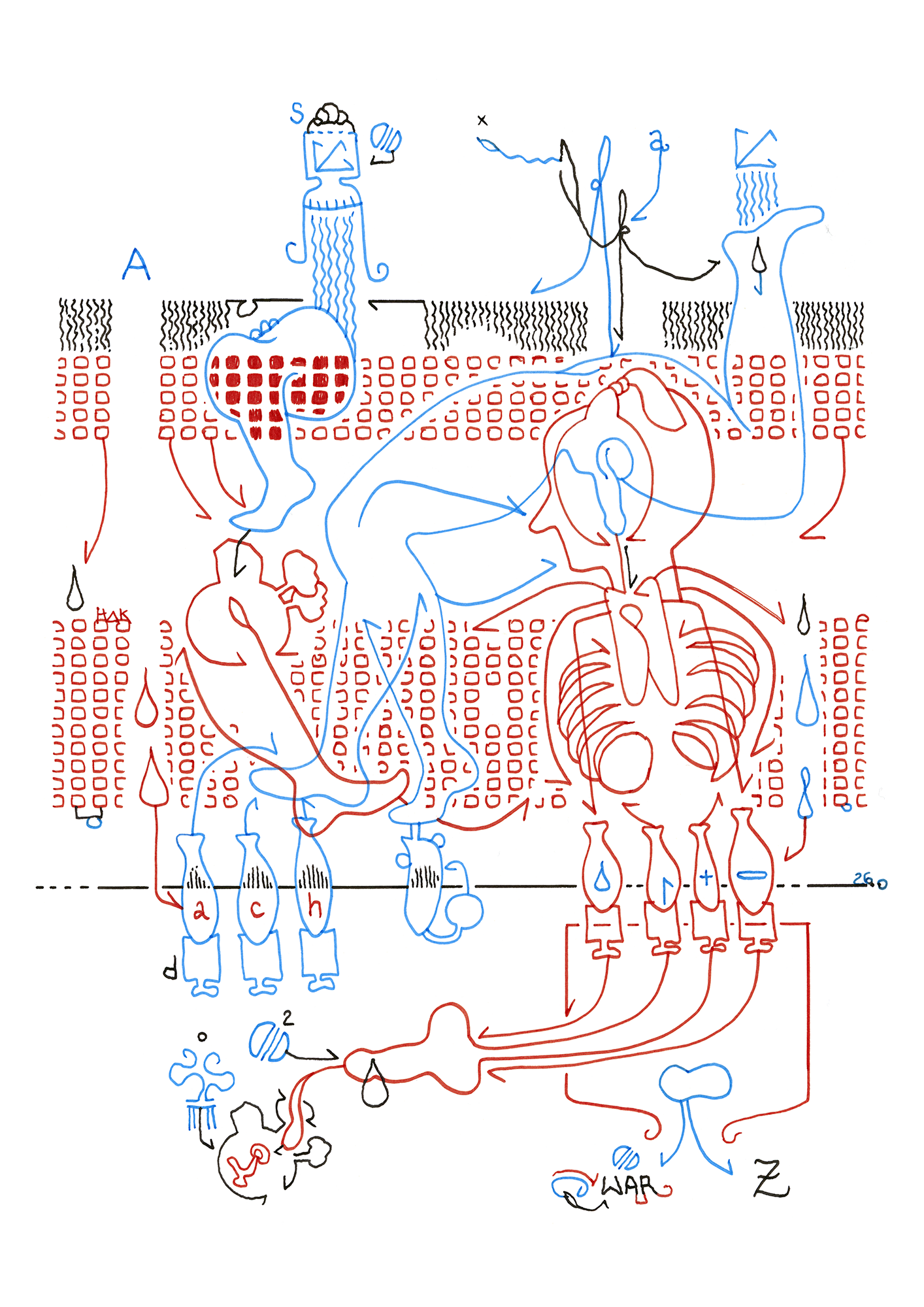 Hannes Kater  Ziehungszeichnung (Zeichnung/drawing) vom 11.09.2026 (1414 x 2000 Pixel)