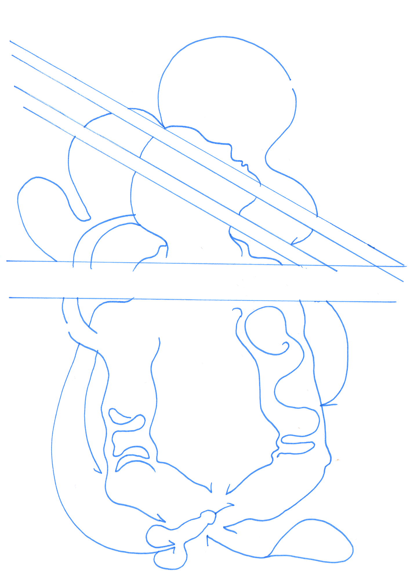 Hannes Kater  Ziehungszeichnung (Zeichnung/drawing) vom 09.10.2026 (1414 x 2000 Pixel)