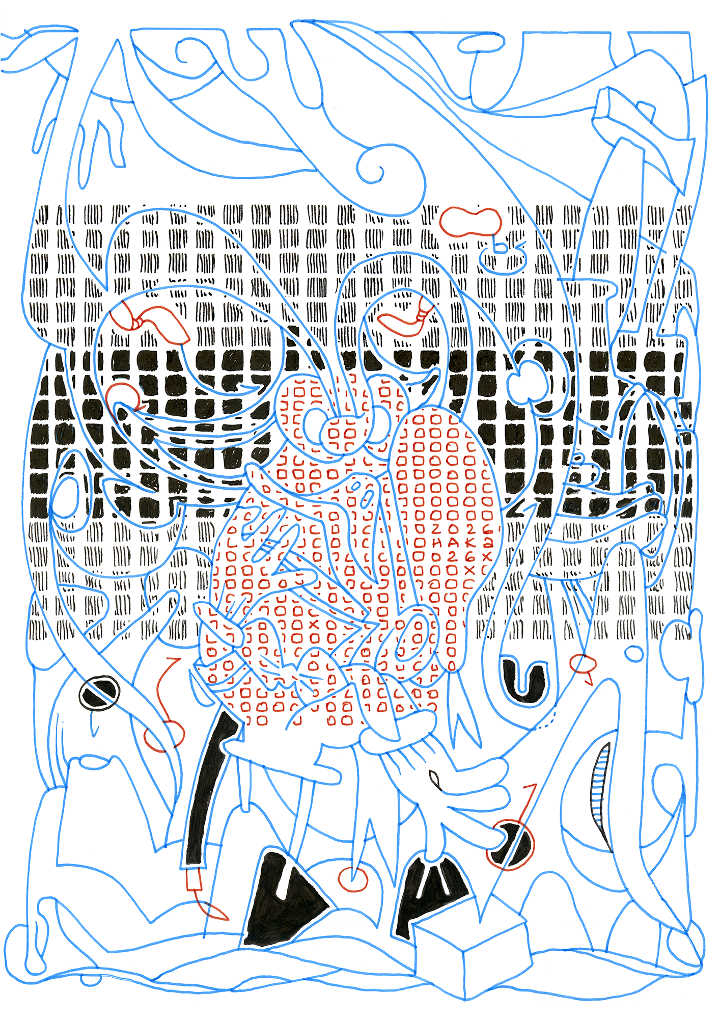 Hannes Kater  Ziehungszeichnung (Zeichnung/drawing) vom 02.10.2026 (1414 x 2000 Pixel)
