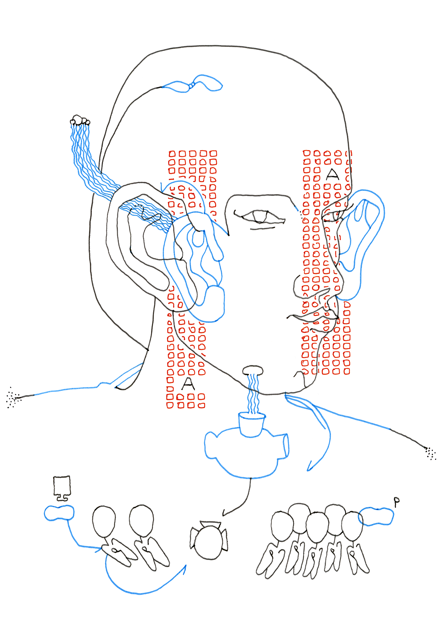 Hannes Kater  Ziehungszeichnung (Zeichnung/drawing) vom 20.10.2026 (1414 x 2000 Pixel)