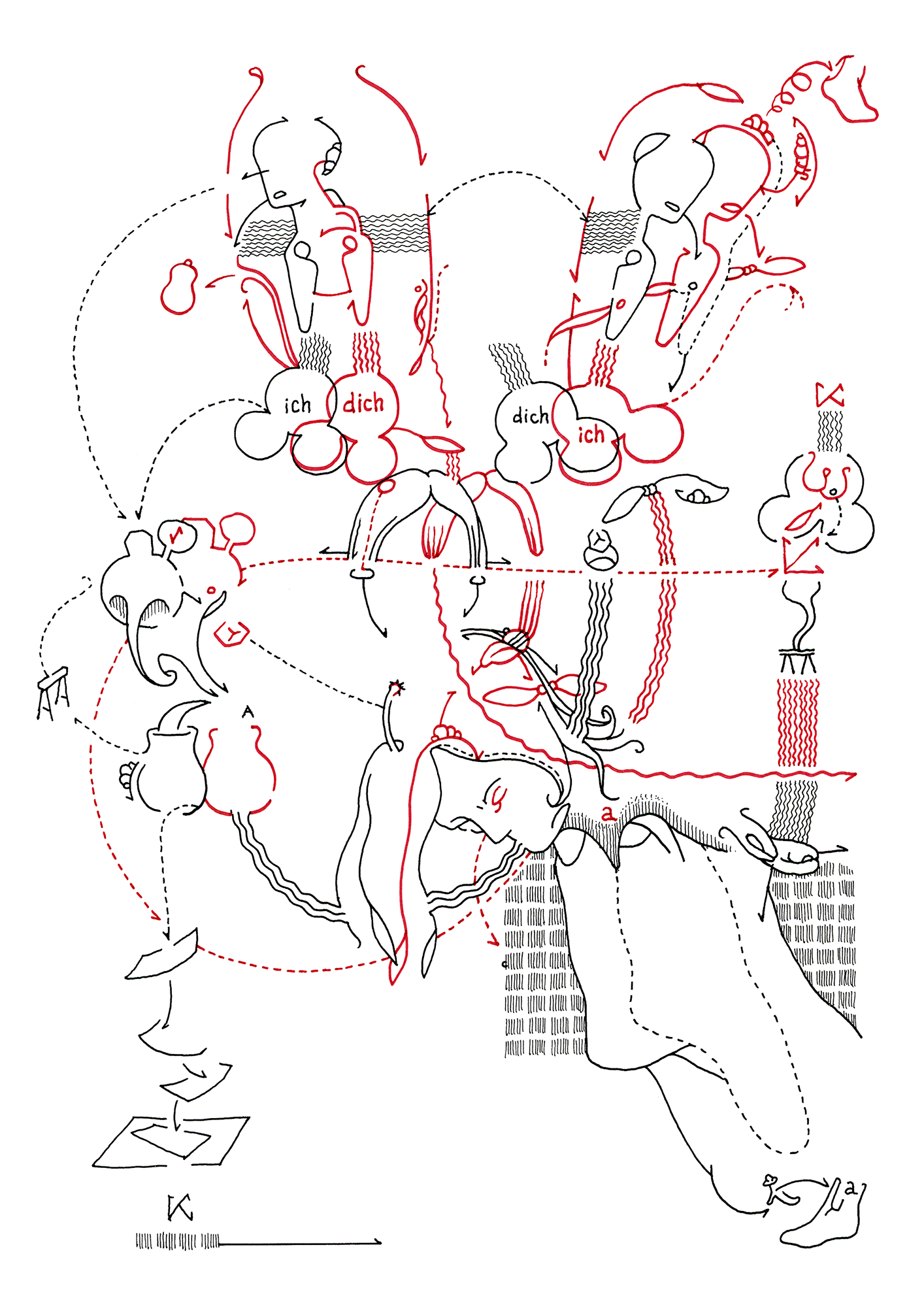 Hannes Kater – Tageszeichnung (Zeichnung/drawing) vom 14.10.2014 (1414 x 2000 Pixel)