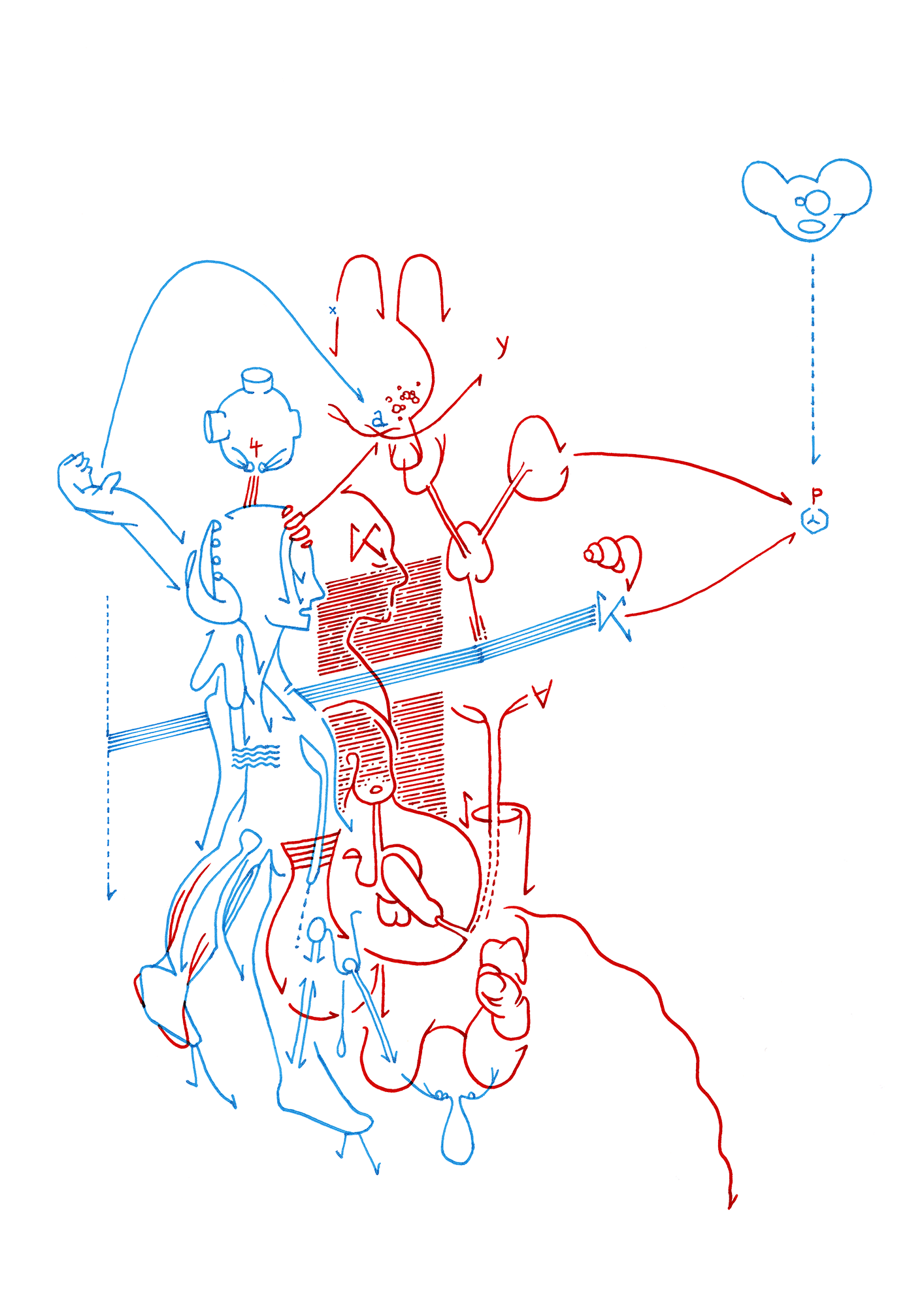 Hannes Kater – Tageszeichnung (Zeichnung/drawing) vom 22.10.2015 (1414 x 2000 Pixel)