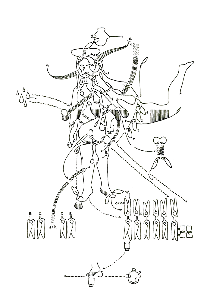 Hannes Kater: Tageszeichnung aus dem Jahr 2015