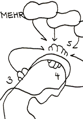 Hannes Kater  Detail einer Zeichnung aus dem November 2025