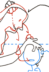 Hannes Kater  Detail einer Zeichnung, April 2026
