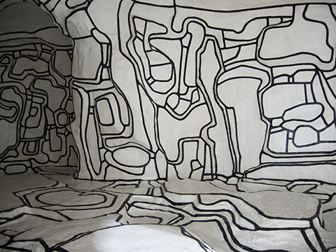 Aufr&auml;umen XXXI - Jean Dubuffet &bdquo;Jardin d'hiver&ldquo; fotografiert von Hannes Kater 2019