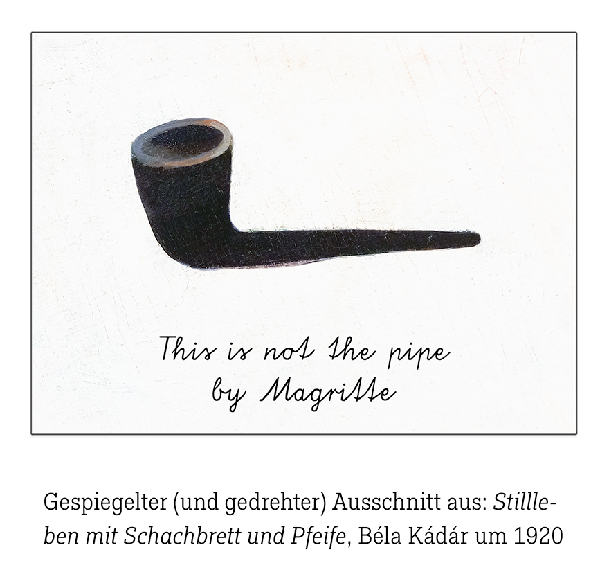 This is not a pipe_#62.1 - eine kommentierende Untersuchung von Hannes Kater