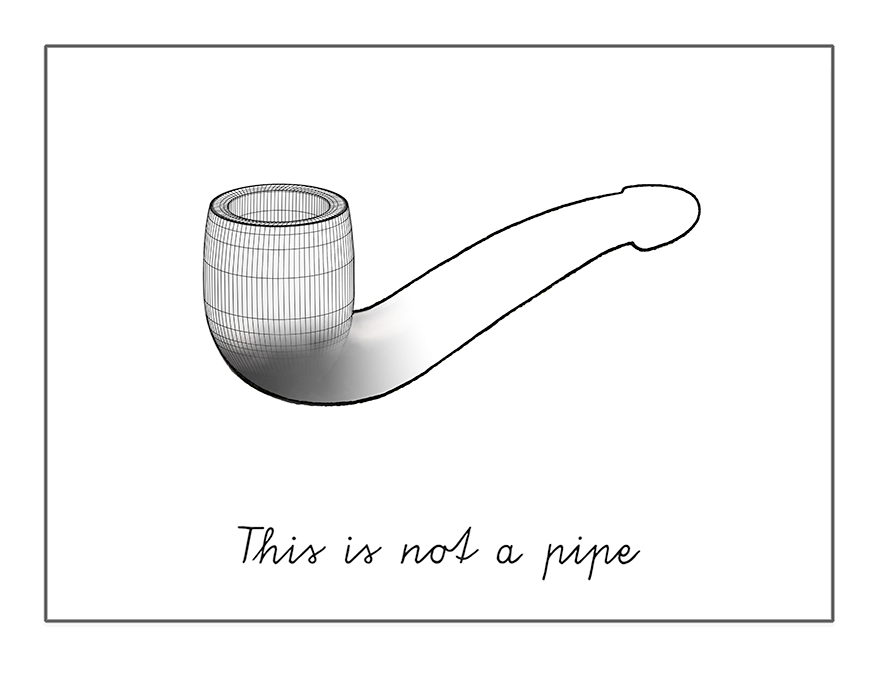 This is not a pipe_#69.2 - eine kommentierende Untersuchung von Hannes Kater