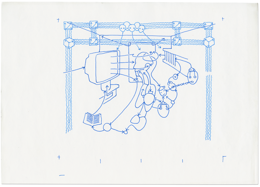 Hannes Kater Entwurf für Wettbewerb der Paramentenwerkstatt Helmstedt, 1996