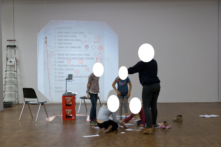 Sehen lernen - Werkstatt in der Akademie der Künste mit Hannes Kater zu seiner Ausstellung "überbrechen"
