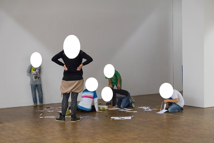 Sehen lernen - Werkstatt in der Akademie der Künste mit Hannes Kater zu seiner Ausstellung "überbrechen" 2012