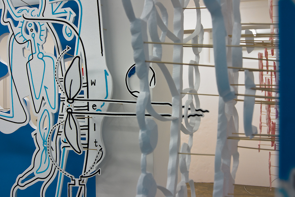 Station 8: Ich-Sortierung (Übergang zum Zeichner) A Sense of Where You Are, Hannes Kater 2011