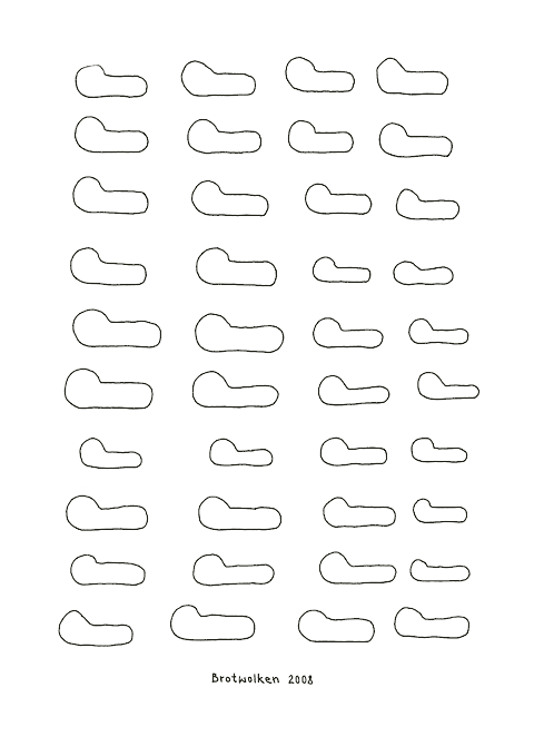 Hannes Kater - Studienblatt_9 zu Darsteller Nr. 17 'Brotwolke'