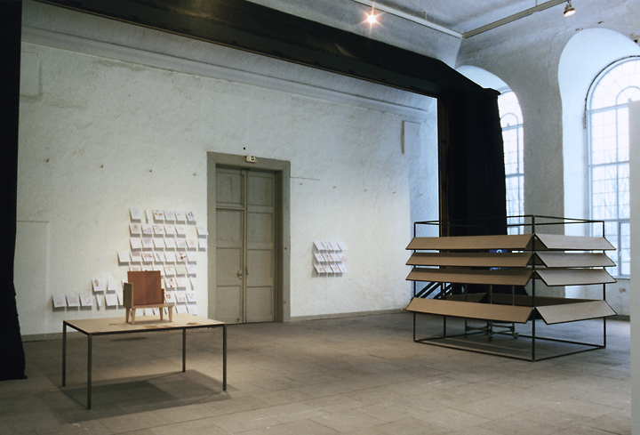 Wiedersehen 79. Herbstausstellung, Kunstverein Hannover 1996/1997: Arbeit von Hannes Kater