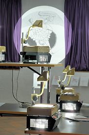 Kater Overheadprojektoreninstallation, 2007