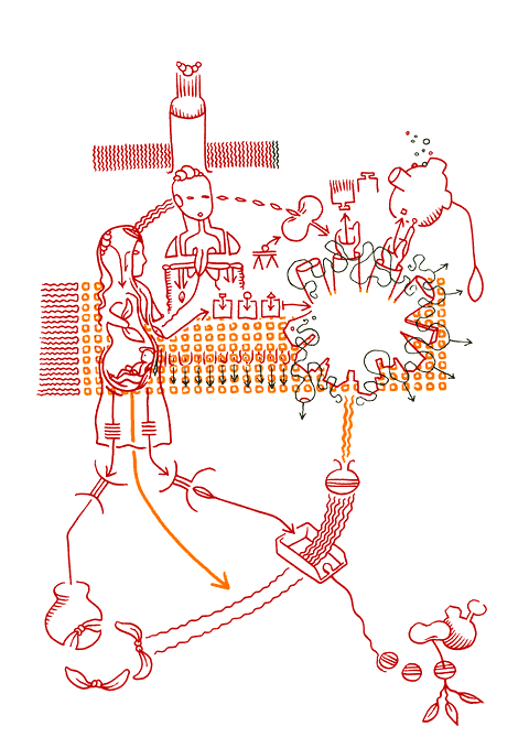 Hannes Kater - Zeichnung vom 13-02-2006