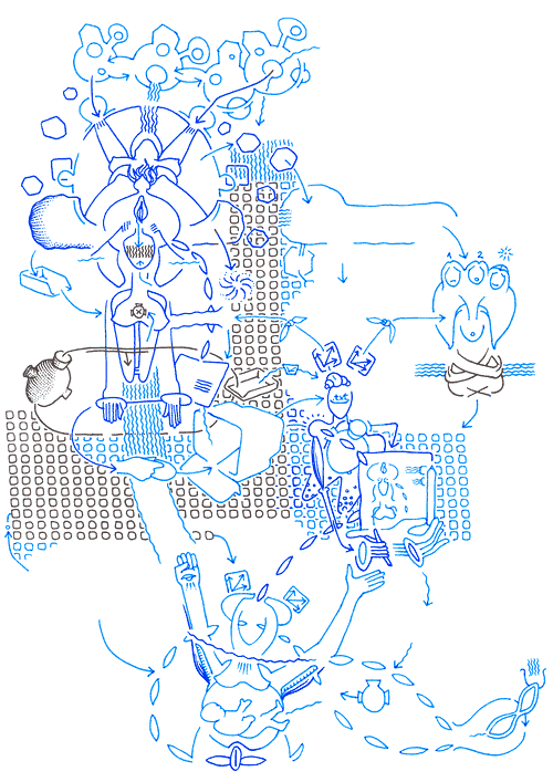 Hannes Kater: Auftragszeichnung 058_3 - 500 x 707 Pixel