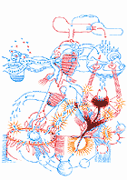 Hannes Kater: Auftagszeichnung Nr. 5 / Ausführung 1 - 141x198 Pixel