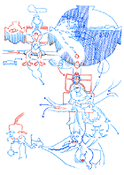 Hannes Kater: Auftragszeichnung Nr. 7 - 140x199 Pixel