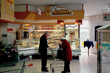 Backshop der Bäckerei Orlikowski / Bleckede